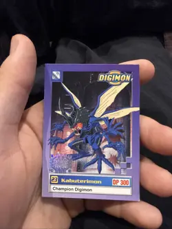 Digimon Trading Card Animated Series 1 Kabuterimon 25 of 34 - Image 1