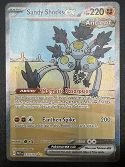 POKEMON CARD TCG SANDY SHOCKS EX 250/182 SIR Par - Image 1