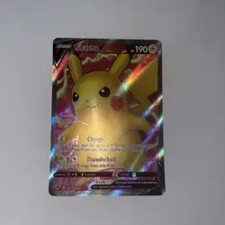 Pokemon TCG Vivid Voltage Pikachu v 170/185 Full Art Ultra Rare Card - Image 1