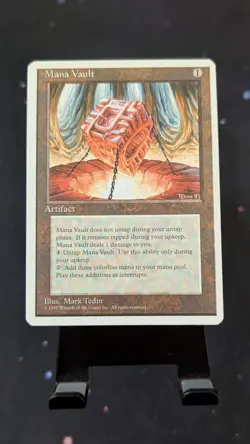 Mana Vault MTG Core Set 4th Edition Regular NM - Image 1
