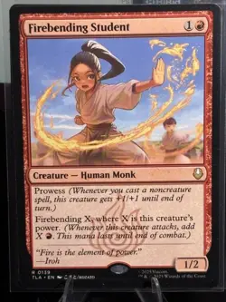 Firebending Student MTG TLA R0139 Nonholo NM - Image 1
