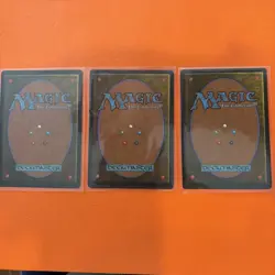 MTG Ice Age Set Playset Three Pyroblast Beautiful LP/NM 1995 release - Image 2