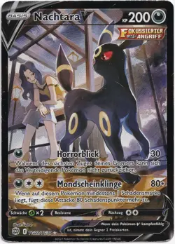 Pokemon Nachtara V Trainer Gallery Rare Strahlende Sterne TG22/TG30 PR DE - Image 1
