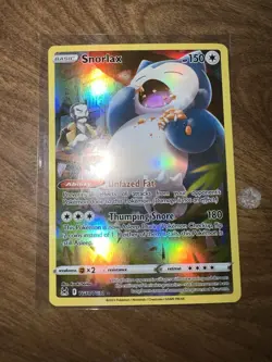 Pokemon TCG Snorlax Trainer Gallery TG10/TG30 Lost Origin Holo Ultra Rare - Image 1
