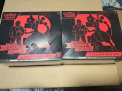 TWO POKEMON TCG DESTINED RIVAL'S ELITE TRAINER BOX ETB ENGLISH FREE SHIPPING - Image 1