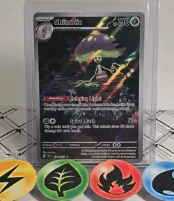 Pokemon TCG Shiinotic 194/191 Surging Sparks Illustration Rare 2024 NM - Image 1