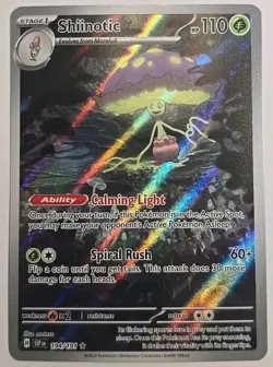 Pokemon TCG Shiinotic 194/191 Surging Sparks Illustration Rare 2024 NM - Image 2
