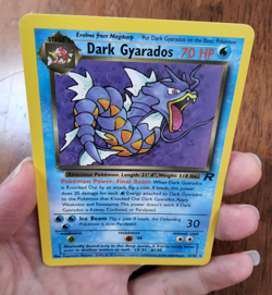 Pokemon TCG Dark Gyarados Team Rocket 25/82 rare 2000 WOTC LP - Image 5