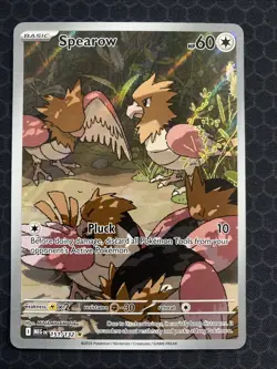 SPEAROW 151/132 MEGA EVOLUTIONS POKEMON (ILLUSTRATION RARE, NM) - Image 1