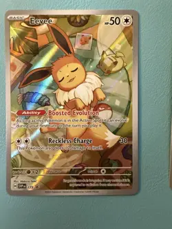 Pokemon Eevee TCG 173 Holo Promo Prismatic Evolutions NM Condition - Image 1