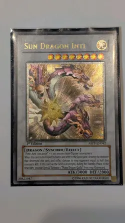 Sun Dragon Inti (UTR) ABPF-EN042 Absolute Powerforce 1st Edition - Image 3