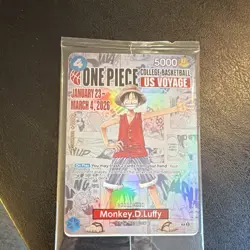 Namco One Piece Monkey.D.Luffy P-055 Promo Holo Promotion Cards Rutgers - Image 1