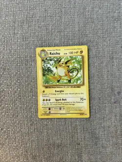 Pokemon TCG Cards Raichu 36/108 Evolutions Non-Holo Rare Theme Deck Exclusive - Image 1