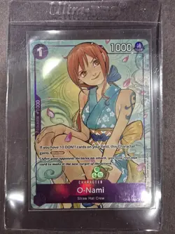 O-Nami (Illustration Box Vol.1) OP05-062 One Piece Promotion Cards Foil - Image 1