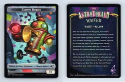 Clown Robot #003/014 MTG Unfinity 2022 Token TCG Card - Image 1