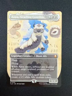 Appa, Steadfast Guardian (BORDERLESS) - Avatar (MTG) NM - Image 1