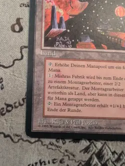 ***FBB German Mishra's Factory*** MTG Renaissance Magic Kid Icarus - Image 4
