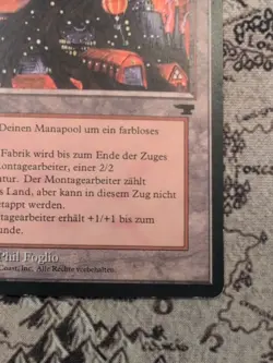 ***FBB German Mishra's Factory*** MTG Renaissance Magic Kid Icarus - Image 5