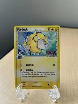 Pokemon TCG Psyduck 81/110 Holon Phantoms Reverse Holo Stamped English NM-/LP+ - Image 1