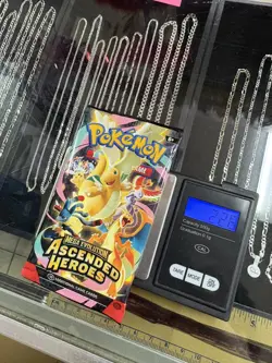 22.6g HEAVY -Pokemon Ascended Heroes Booster Pack -Possible GODU SAME DAY SHIP! - Image 2