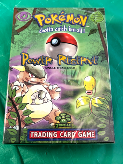 Pokemon - Fossil POWER RESERVE Vintage Factory SEALED Theme Deck - Image 1