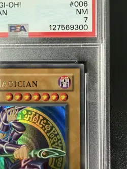 2002 Yu-Gi-Oh! DARK MAGICIAN 1st Edition SDY-006 English Ultra Rare PSA 7 NM! - Image 4