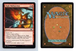 Slight Malfunction #123/244 MTG Unfinity 2022 Common TCG Card - Image 1
