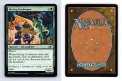 Petting Zookeeper #150/244 MTG Unfinity 2022 Common TCG Card - Image 1