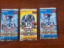 LOT of 3 Packs Yu-Gi-Oh Cards - Battles of Legend: Monster Mayhem - as Shown - Image 1