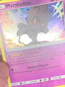 Marshadow SM85 Cosmos Holo - Sun & Moon Promo Pokemon Card - MP - Image 2