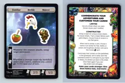 Familiar, Beeble, Mascot #24/48 MTG Unfinity 2022 Stickers TCG Card - Image 1