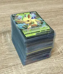 Pokemon 159 Card Lot ~ EX, V, Vmax, Promo, Double Rare, Cosmos Holo Etc. Mint/NM - Image 1
