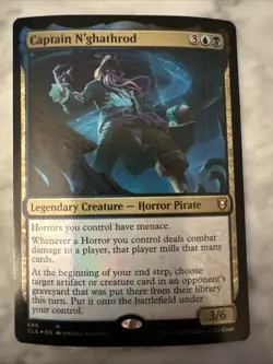 Captain N'ghathrod Commander Legends: Battle for Baldur's Gate Foil - Image 1