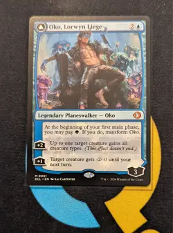 Oko, Lorwyn Liege / Oko, Shadowmoor Scion Mythic ECL 061 Lorwyn Eclipsed MTG - Image 1