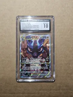 LUCARIO VSTAR SWSH291 CROWN ZENITH ETB SWORD & SHIELD POKEMON CGC 10 Gem Mint - Image 1