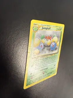 Pokemon Jumpluff Holo Rare TCG Card 9/64 Neo Revelation Unlimited HP - Image 3