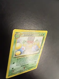Pokemon Jumpluff Holo Rare TCG Card 9/64 Neo Revelation Unlimited HP - Image 4