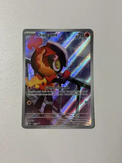 Pokemon TCG Charcadet 022 Phantasmal Flames ETB Promo - Image 1