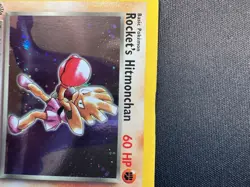 Pokemon 1st Edition Rocket's Hitmonchan Gym Heroes 11/132 Holo Rare 💎NM💎 - Image 4