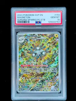 Magneton 159 Pokemon Center PC Stamp 2024 PSA 10 🔥🔥🔥 - Image 1