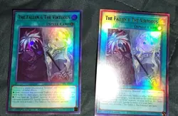 2 Yu-Gi-Oh! The Fallen & the Virtuous - Ultra Rare 1st Edition CH01-EN019 NM - Image 1