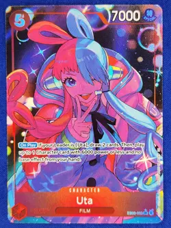 Uta (003) (Alternate Art) EB03-003 Extra Booster: One Piece Heroines Edition... - Image 1