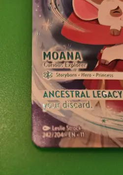 Disney Lorcana - Iconic Moana - Curious Explorer - Image 4