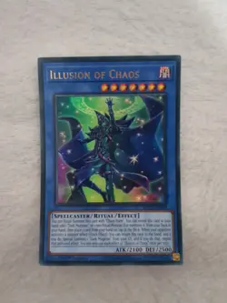 Illusion of Chaos RA02-EN020 Ultra Rare 1st Edition YuGiOh Card - Image 1