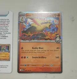 Ethans Typhlosion 034/182 Destined Rivals Stamped Promo Pre Release Pokemon Card - Image 2