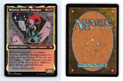 Monoxa, Midway Manager #265 MTG Unfinity 2022 Uncommon Showcase TCG Card - Image 1