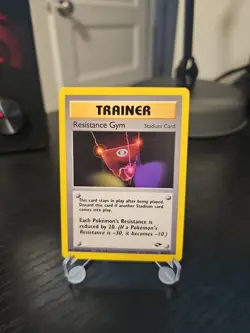 Resistance Gym - 109/132 - Pokemon Gym Challenge Unlimited Rare Card WOTC NM - Image 1