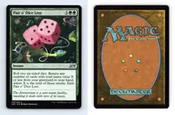 Pair O' Dice Lost #149/244 MTG Unfinity 2022 Uncommon TCG Card - Image 1
