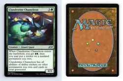 Clandestine Chameleon #134/244 MTG Unfinity 2022 Uncommon TCG Card - Image 1