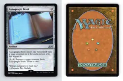 Autograph Book #183/244 MTG Unfinity 2022 Uncommon TCG Card - Image 1